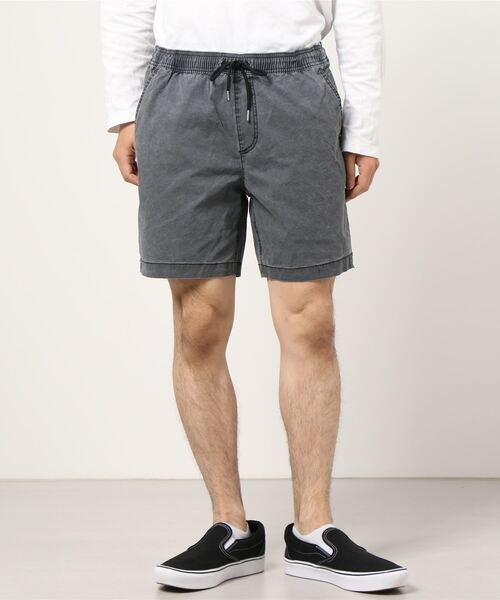 Quiksilver(クイックシルバー)の「QUIKSILVER/クイックシルバー ウォッシュ加工 くすみカラー/無地 ゴムショーツ トランクス/水着 EQYWS03610(水着・メンズ・ブルー/ネイビー/カーキ/オレンジ/グリーン系その他/レッド/ブルー系その他2/ブルー系その他/ブラック/ライトブルー/イエロー/ピンク/ブルー系その他3/イエロー系その他・S/M)」の2枚目の写真