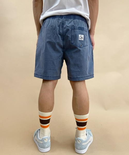 Quiksilver(クイックシルバー)の「QUIKSILVER/クイックシルバー ウォッシュ加工 くすみカラー/無地 ゴムショーツ トランクス/水着 EQYWS03610(水着・メンズ・ブルー/ネイビー/カーキ/オレンジ/グリーン系その他/レッド/ブルー系その他2/ブルー系その他/ブラック/ライトブルー/イエロー/ピンク/ブルー系その他3/イエロー系その他・S/M)」の9枚目の写真