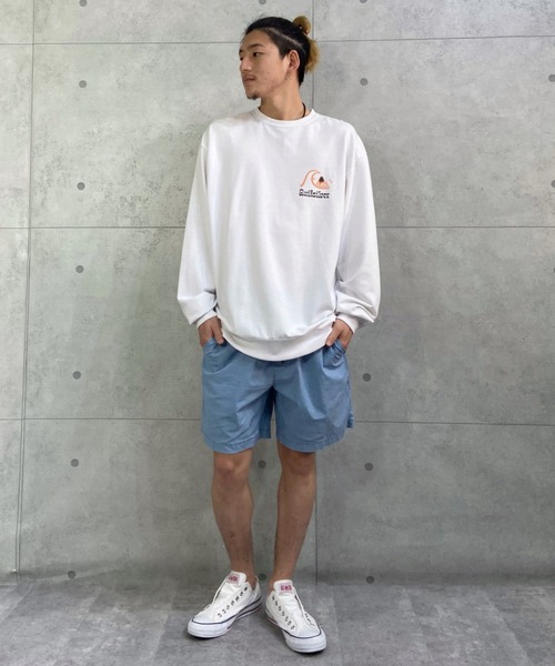 Quiksilver(クイックシルバー)の「QUIKSILVER/クイックシルバー ウォッシュ加工 くすみカラー/無地 ゴムショーツ トランクス/水着 EQYWS03610(水着・メンズ・ブルー/ネイビー/カーキ/オレンジ/グリーン系その他/レッド/ブルー系その他2/ブルー系その他/ブラック/ライトブルー/イエロー/ピンク/ブルー系その他3/イエロー系その他・S/M)」の19枚目の写真