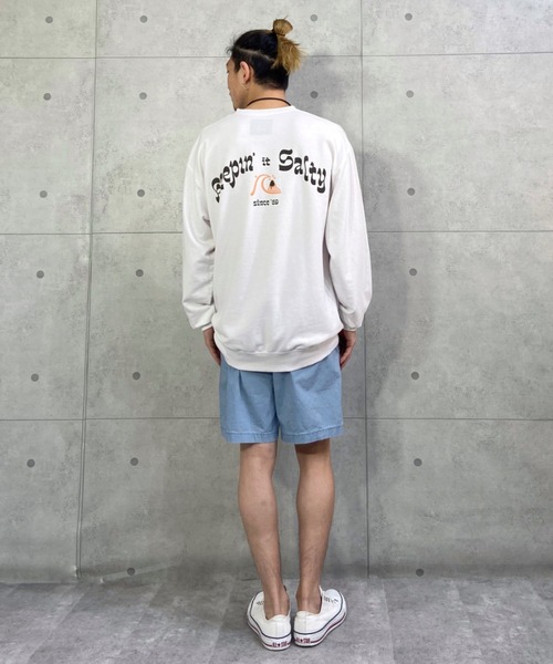 Quiksilver(クイックシルバー)の「QUIKSILVER/クイックシルバー ウォッシュ加工 くすみカラー/無地 ゴムショーツ トランクス/水着 EQYWS03610(水着・メンズ・ブルー/ネイビー/カーキ/オレンジ/グリーン系その他/レッド/ブルー系その他2/ブルー系その他/ブラック/ライトブルー/イエロー/ピンク/ブルー系その他3/イエロー系その他・S/M)」の22枚目の写真