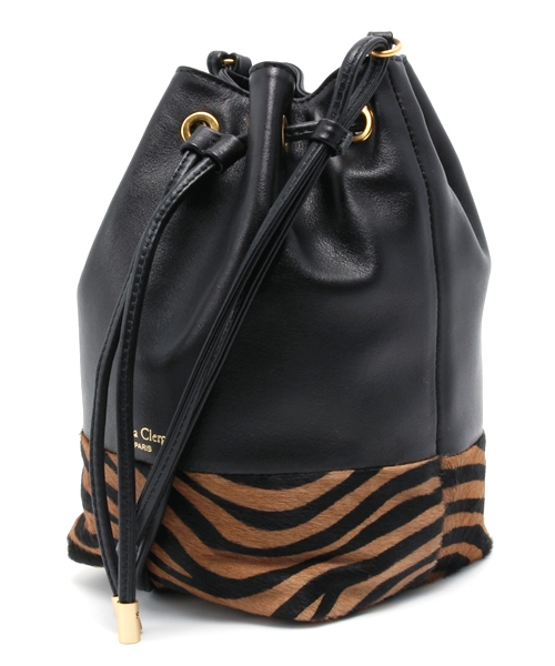 FIGARO Paris（フィガロパリ）の「◇OLIVIA CLERGUE レザー*ハラコ 