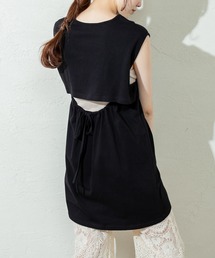mystic | バックシャンフレンチTシャツ(Tシャツ/カットソー)