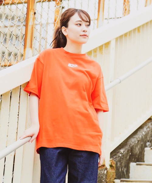 LB/S (エルビーエス)の「【BUCKET/バケット】バックプリントビッグTシャツ ビッグシルエット(Tシャツ/カットソー・レディース・オレンジ/ブラック・LARGE/MEDIUM)」の18枚目の写真