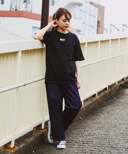 LB/S (エルビーエス)の「【BUCKET/バケット】バックプリントビッグTシャツ ビッグシルエット(Tシャツ/カットソー・レディース・オレンジ/ブラック・LARGE/MEDIUM)」の22枚目の写真