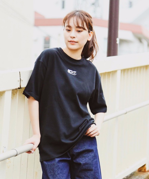 LB/S (エルビーエス)の「【BUCKET/バケット】バックプリントビッグTシャツ ビッグシルエット(Tシャツ/カットソー・レディース・オレンジ/ブラック・LARGE/MEDIUM)」の16枚目の写真