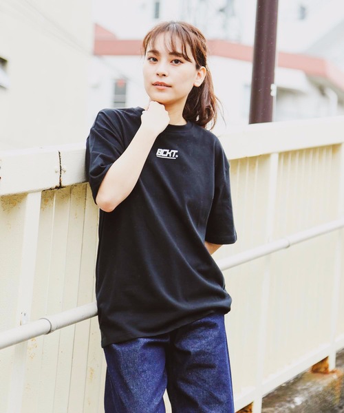 LB/S (エルビーエス)の「【BUCKET/バケット】バックプリントビッグTシャツ ビッグシルエット(Tシャツ/カットソー・レディース・オレンジ/ブラック・LARGE/MEDIUM)」の15枚目の写真
