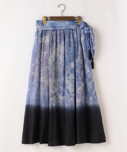 タイダイ染めギャザーフレアスカート スカート Lourmarin ルールマラン のファッション通販 Zozotown