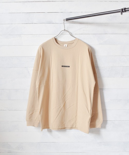 TRAP/U (トラップユー)の「【69】【TRAP/U】バックプリント長袖ドルマンTシャツ(Tシャツ/カットソー・レディース・ホワイト/ブラック/ベージュ・MEDIUM/LARGE)」の6枚目の写真