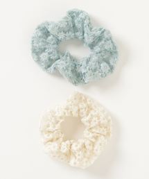 WEGO | WEGO/【2点セット】レースシュシュ(シュシュ)