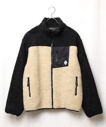 Mag.（マグ）の「ボアハイネックZIPブルゾン（ブルゾン）」