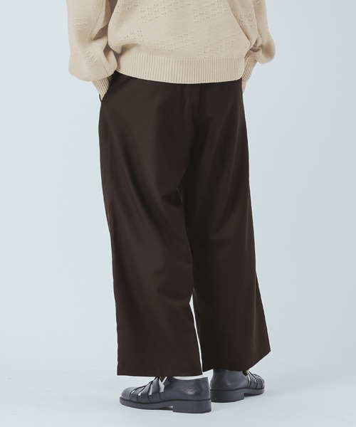 epnok(エプノック)の「2タックワイドアンクルパンツ(その他パンツ・メンズ・ダークブラウン/モカ/チェック・MEDIUM/LARGE)」の17枚目の写真