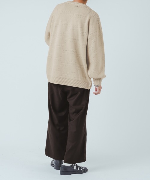 epnok(エプノック)の「2タックワイドアンクルパンツ(その他パンツ・メンズ・ダークブラウン/モカ/チェック・MEDIUM/LARGE)」の21枚目の写真