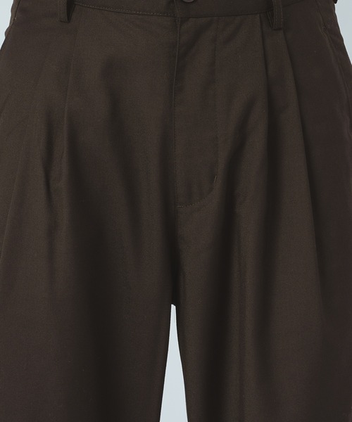 epnok(エプノック)の「2タックワイドアンクルパンツ(その他パンツ・メンズ・ダークブラウン/モカ/チェック・MEDIUM/LARGE)」の22枚目の写真