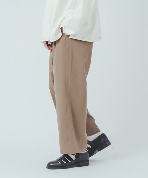 epnok(エプノック)の「2タックワイドアンクルパンツ(その他パンツ・メンズ・ダークブラウン/モカ/チェック・MEDIUM/LARGE)」の5枚目の写真