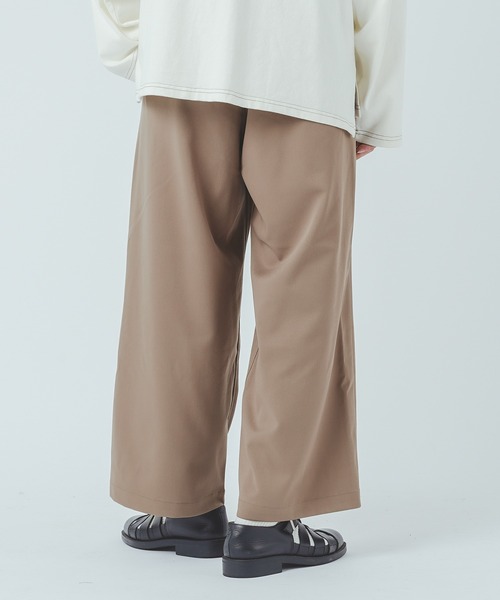 epnok(エプノック)の「2タックワイドアンクルパンツ(その他パンツ・メンズ・ダークブラウン/モカ/チェック・MEDIUM/LARGE)」の6枚目の写真