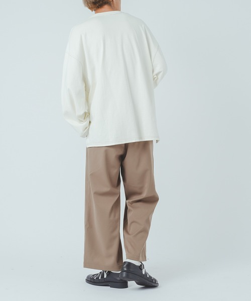 epnok(エプノック)の「2タックワイドアンクルパンツ(その他パンツ・メンズ・ダークブラウン/モカ/チェック・MEDIUM/LARGE)」の10枚目の写真