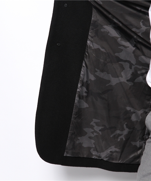 BEAMS（ビームス）の「S/DOUBLE チェスターコート（チェスターコート・メンズ・ブラック・MEDIUM/SMALL/LARGE）」の8枚目の写真