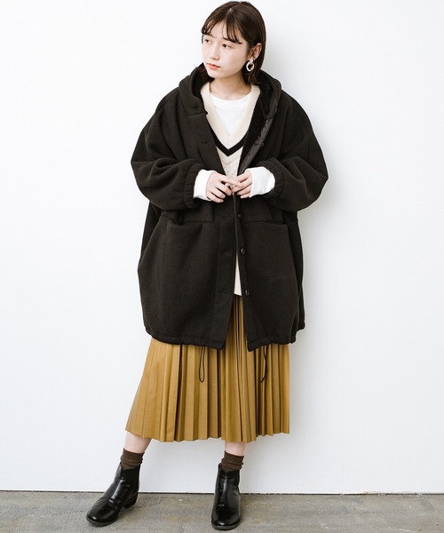 haco!（ハコ）の「さっと羽織って今っぽい ゆるっとサイズがかわいい裏 