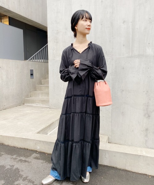 SHENERY（シーナリー）の「ハラコ巾着バッグ（トートバッグ・レディース・ブラウン/グリーン/パープル/ピンク・FREE）」の21枚目の写真