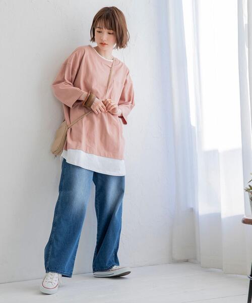 The Ennoy Professional 半袖 Tシャツ カーキ L 美品】ENNOY エンノイ Tシャツ サイズ:L / 20SS ロゴ刺繍