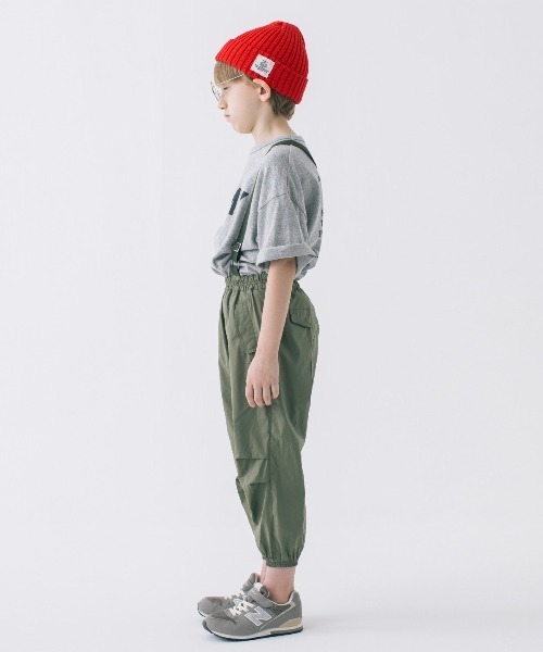 Smoothy(スムージー)の「Smoothy Parachute pants / スムージー パラシュートパンツ(その他パンツ・キッズ・ベージュ/サックスブルー/カーキ・160/130/100/140/110/120/150)」の9枚目の写真