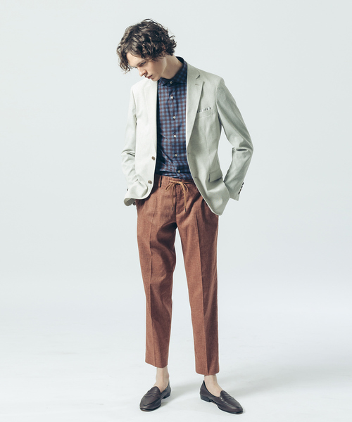 RECENCY OF MINE（リーセンシー オブ マイン）の「【FLEX】CANCLINI テクノ ストレッチ シャツ（シャツ/ブラウス・メンズ・ホワイト/ブルー/ブラウン/ネイビー・46/44/48）」の22枚目の写真