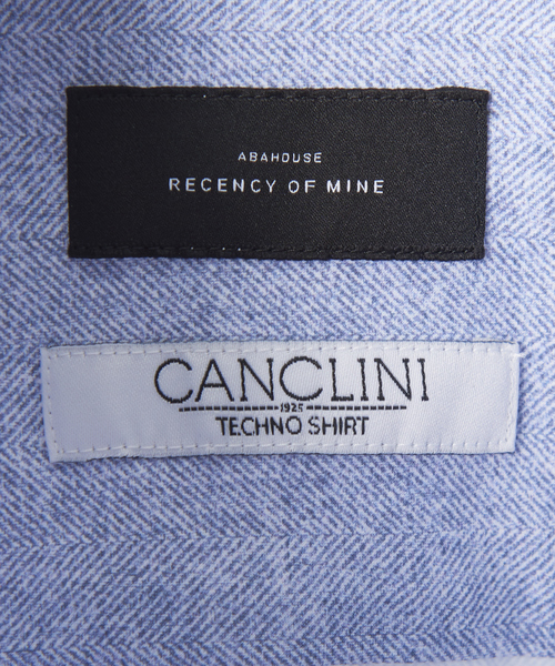 RECENCY OF MINE（リーセンシー オブ マイン）の「【FLEX】CANCLINI テクノ ストレッチ シャツ（シャツ/ブラウス・メンズ・ホワイト/ブルー/ブラウン/ネイビー・46/44/48）」の6枚目の写真