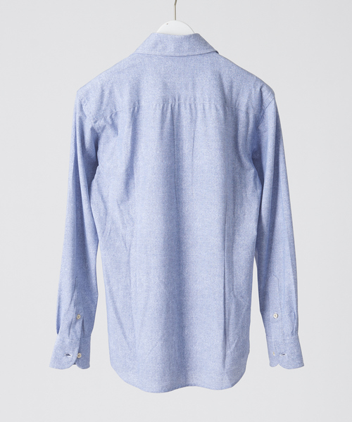 RECENCY OF MINE（リーセンシー オブ マイン）の「【FLEX】CANCLINI テクノ ストレッチ シャツ（シャツ/ブラウス・メンズ・ホワイト/ブルー/ブラウン/ネイビー・46/44/48）」の7枚目の写真