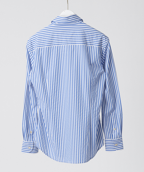 RECENCY OF MINE（リーセンシー オブ マイン）の「【FLEX】CANCLINI テクノ ストレッチ シャツ（シャツ/ブラウス・メンズ・ホワイト/ブルー/ブラウン/ネイビー・46/44/48）」の19枚目の写真