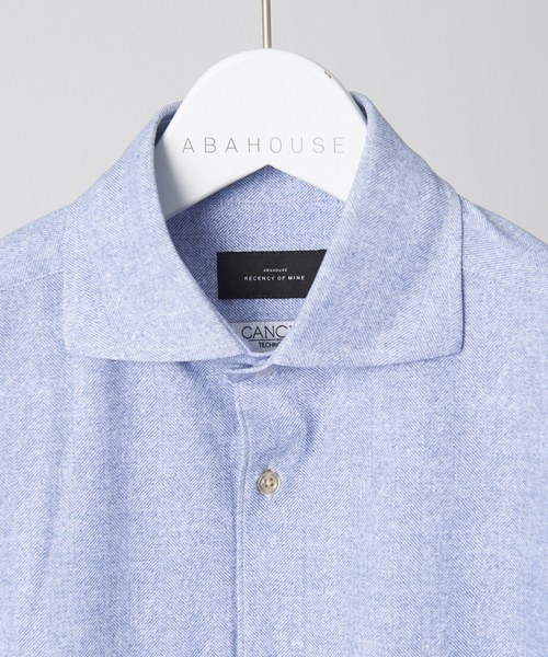 RECENCY OF MINE（リーセンシー オブ マイン）の「【FLEX】CANCLINI テクノ ストレッチ シャツ（シャツ/ブラウス・メンズ・ホワイト/ブルー/ブラウン/ネイビー・46/44/48）」の21枚目の写真