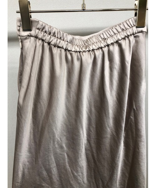 ulu（ウル）の「Satin mermaid skirt（スカート・レディース・ブラック/シャンパン・FREE）」の14枚目の写真