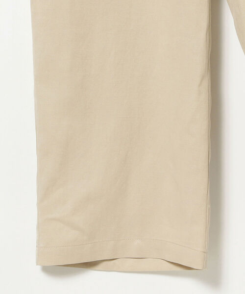 Ray BEAMS（レイビームス）の「Ray BEAMS / 麻混 イージー ワイドパンツ（その他パンツ・レディース・ベージュ/ラベンダー・1/0）」の9枚目の写真