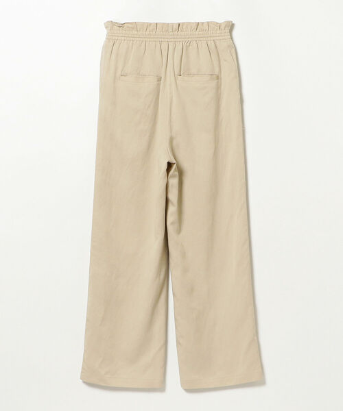 Ray BEAMS（レイビームス）の「Ray BEAMS / 麻混 イージー ワイドパンツ（その他パンツ・レディース・ベージュ/ラベンダー・1/0）」の10枚目の写真