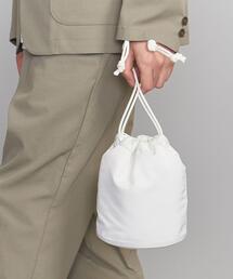allery | ＜allery（アレリー）＞ POUCH S WHITE/巾着ポーチ(ハンドバッグ)
