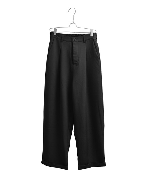 MinoriTY(マイノリティ)の「メンズTRワイドバルーンシルエットイージースラックスパンツ(スラックス・メンズ・ブラック/ベージュ/グレー/カーキ・M/L)」の18枚目の写真