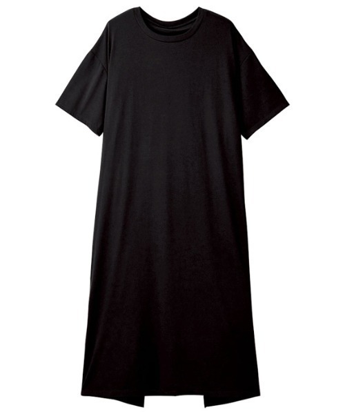 GeeRA(ジーラ)の「バックプリーツワンピース(ワンピース・レディース・ブラック/ブラウン・LARGE/MEDIUM/X-LARGE)」の4枚目の写真