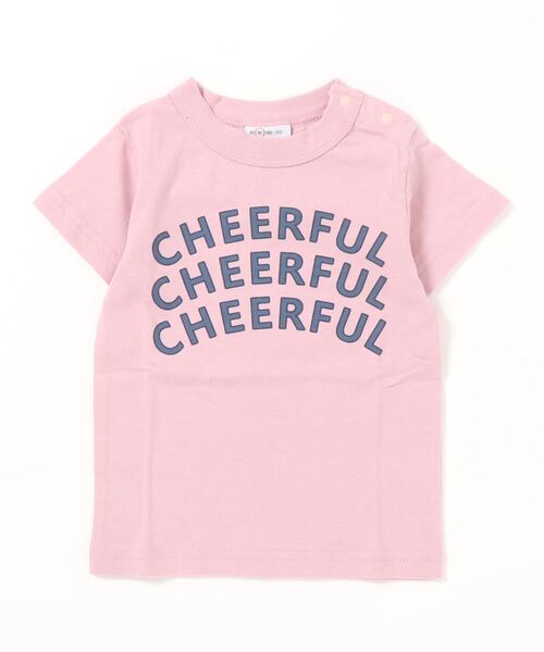OFFICIAL TEAM(オフィシャルチーム)の「CHEERFUL T-SHIRT(Tシャツ/カットソー・キッズ・ブラウン/ブラック/パープル・100/140/120/110/130/90)」の3枚目の写真