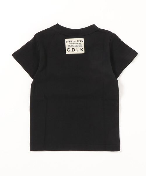OFFICIAL TEAM(オフィシャルチーム)の「CHEERFUL T-SHIRT(Tシャツ/カットソー・キッズ・ブラウン/ブラック/パープル・100/140/120/110/130/90)」の4枚目の写真