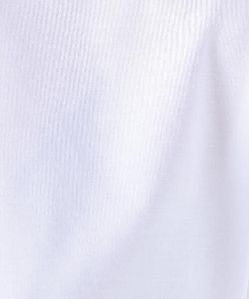 TOMORROWLAND （トゥモローランド）の「コットンポリエステルプレーティング フレンチスリーブプルオーバー（Tシャツ/カットソー・レディース・チャコールグレー/ライトベージュ/ホワイト・S）」の11枚目の写真