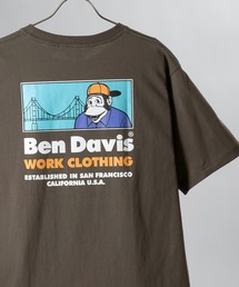 BEN DAVIS（ベンデイビス）の「【BENDAVIS／ベンデイビス】Bridge&Gorilla　オーバーサイズTシャツ（Tシャツ/カットソー・メンズ）」