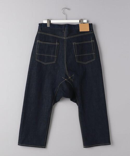 FUMITO GANRYU(フミトガンリュウ)の「<FUMITO GANRYU(フミト ガンリュウ)> デニム 5P サルエル(デニムパンツ・メンズ・ネイビー・1/2/3)」の2枚目の写真