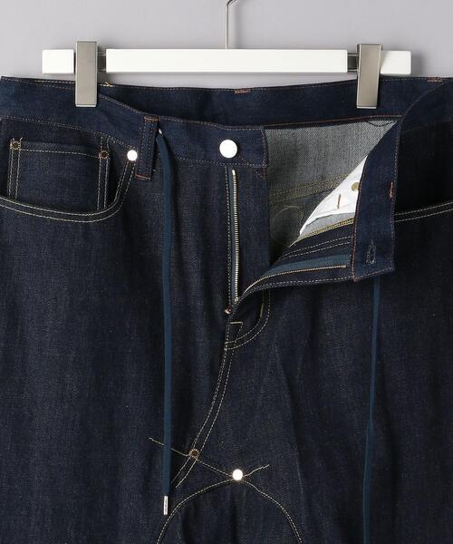 FUMITO GANRYU(フミトガンリュウ)の「<FUMITO GANRYU(フミト ガンリュウ)> デニム 5P サルエル(デニムパンツ・メンズ・ネイビー・1/2/3)」の3枚目の写真