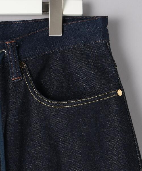 FUMITO GANRYU(フミトガンリュウ)の「<FUMITO GANRYU(フミト ガンリュウ)> デニム 5P サルエル(デニムパンツ・メンズ・ネイビー・1/2/3)」の5枚目の写真