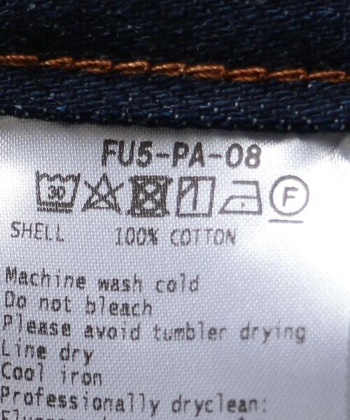 FUMITO GANRYU(フミトガンリュウ)の「<FUMITO GANRYU(フミト ガンリュウ)> デニム 5P サルエル(デニムパンツ・メンズ・ネイビー・1/2/3)」の10枚目の写真