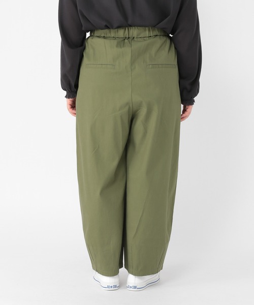 studio CLIP（スタディオクリップ）の「【キナリノ掲載商品】《満点いつものパンツ》いつでもゆったりサーカスパンツ[プラスサイズあり]（その他パンツ・レディース・カーキ/アイボリー/キャメル・MEDIUM/LARGE/X-LARGE/XX-LARGE/XXX-LARGE）」の6枚目の写真