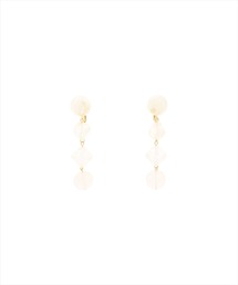 マーブル４連イヤリング