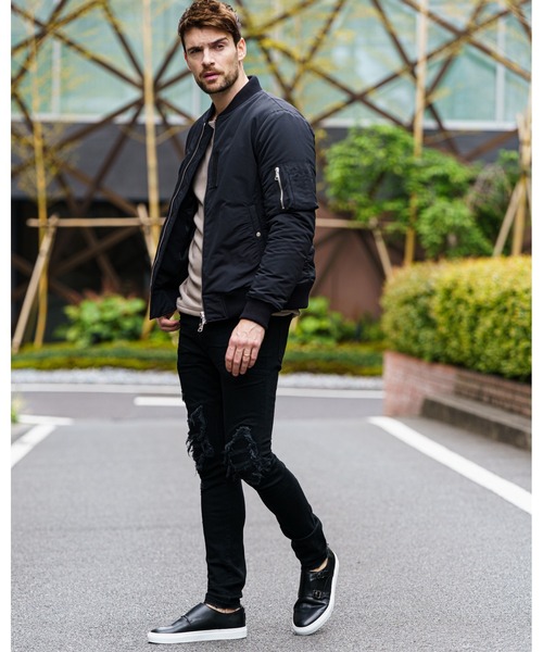 wjk（ダヴルジェイケイ）の「double monk sneaker（スニーカー・メンズ・ブラック/キャメル・41/42/43）」の6枚目の写真