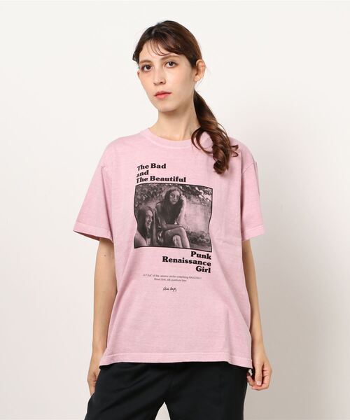 N.（N. Natural Beauty Basic）（エヌエヌナチュラルビューティーベーシック）の「【GOOD ROCK SPEED】ロベルタベイリーTシャツ（Tシャツ/カットソー・レディース・ピンク・MEDIUM）」の5枚目の写真