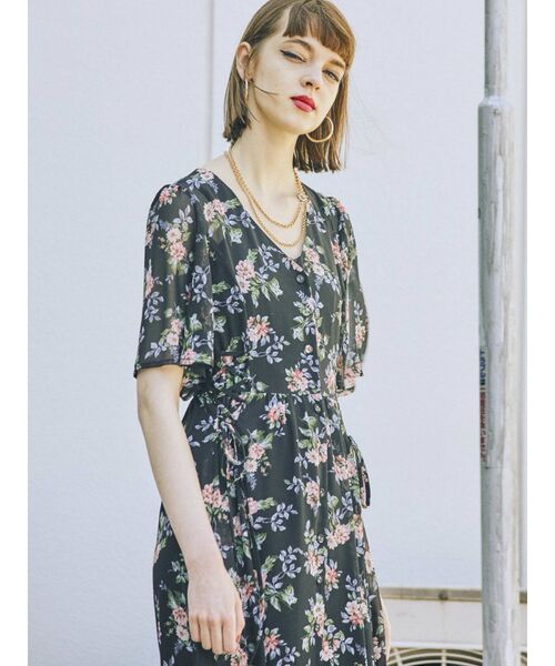 jouetie(ジュエティ)の「レースアップシアーワンピース(ワンピース・レディース・ブラック/ピンク/ライトブルー/その他1・MEDIUM)」の15枚目の写真