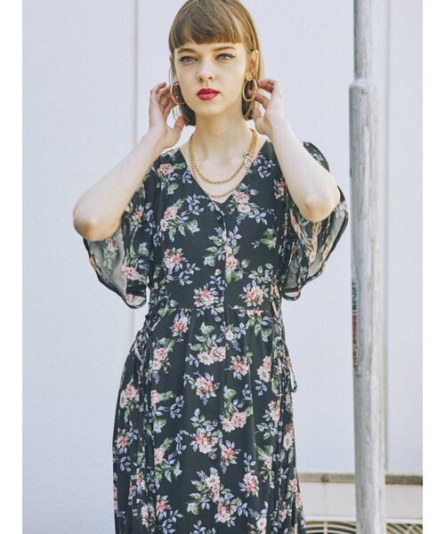 jouetie(ジュエティ)の「レースアップシアーワンピース(ワンピース・レディース・ブラック/ピンク/ライトブルー/その他1・MEDIUM)」の17枚目の写真